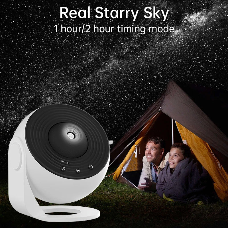 Night Light Galaxy Projector For Bedroom