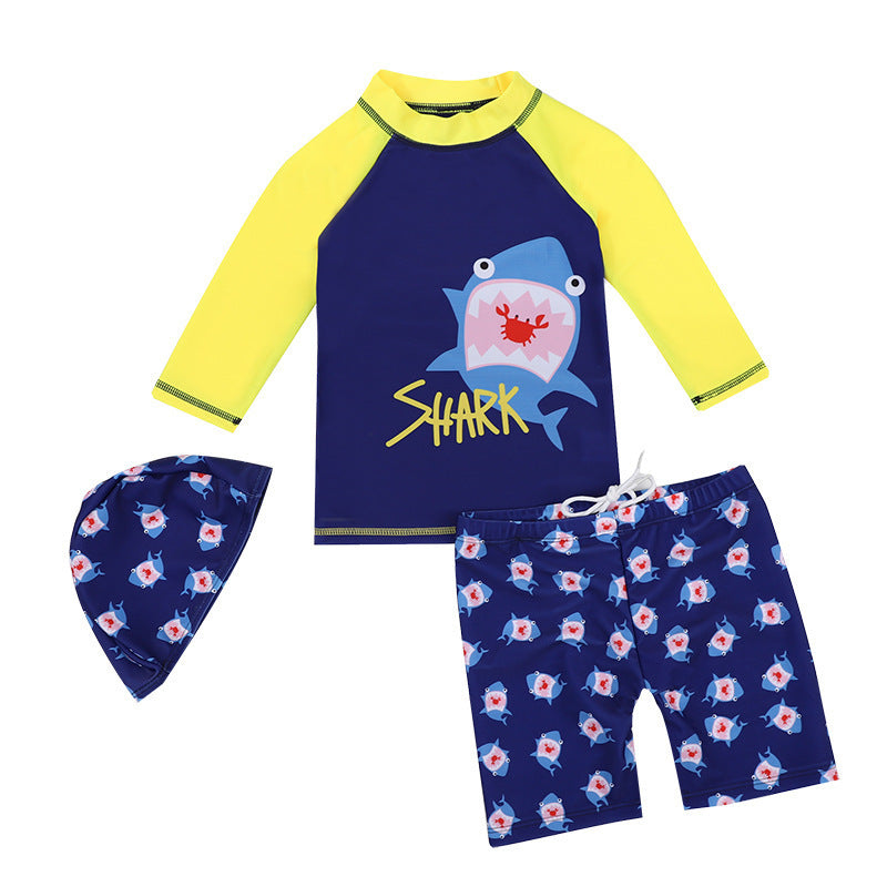 Swimsuit Cartoon Quick-drying Boy Swimwear