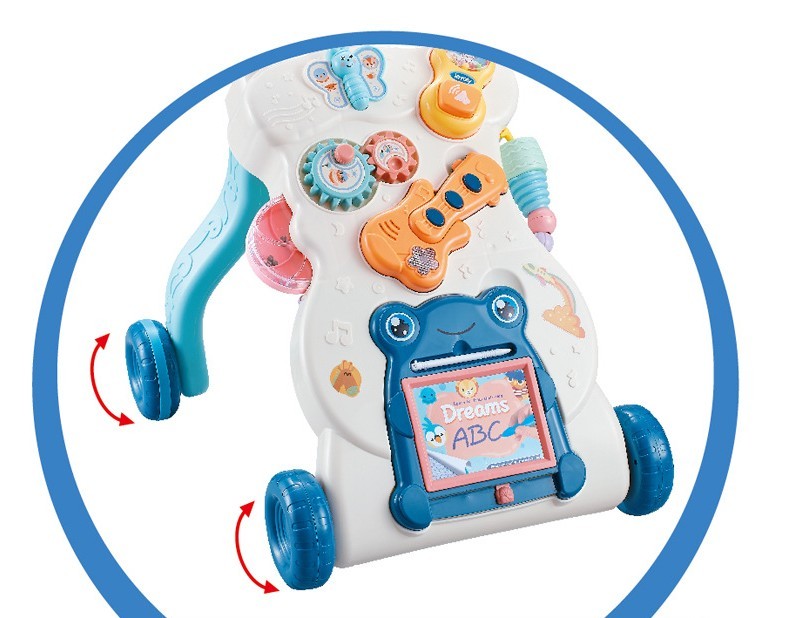 Children's Educational Toys Musical Walker Trolley