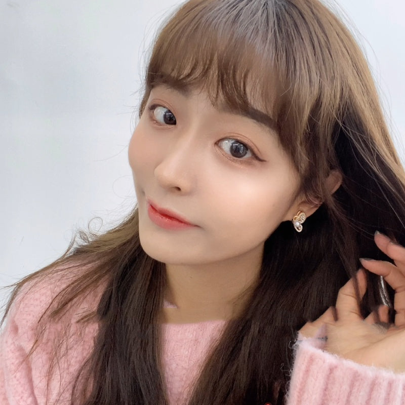 Butterfly Pearl Earrings