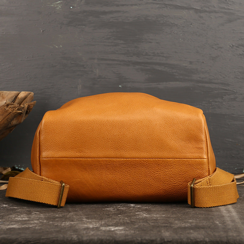 Leather Vintage Casual Backpack