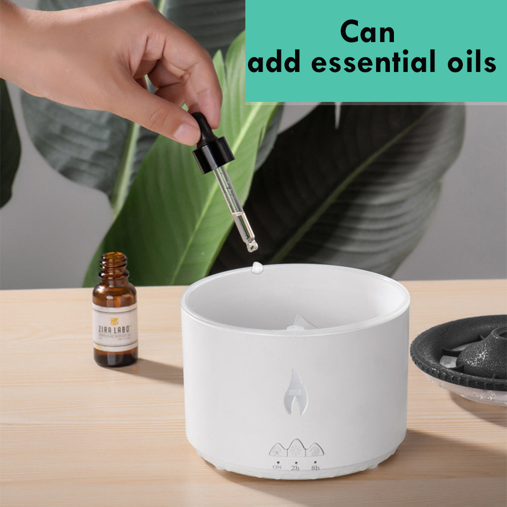 New Air Flame Humidifier Diffuser