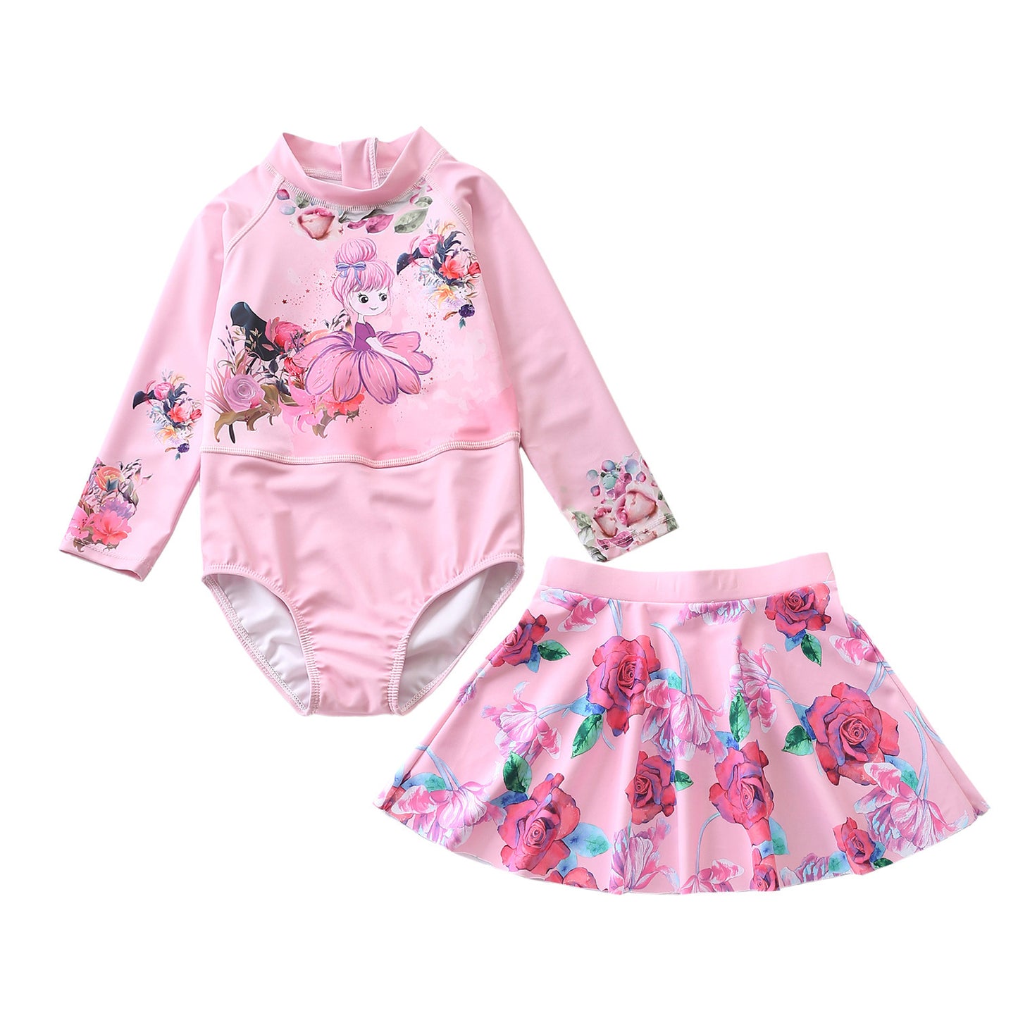 Children's Mermaid One Piece Swimwear