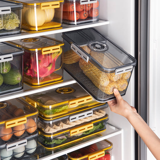 Refrigerator Storage Box Transparent