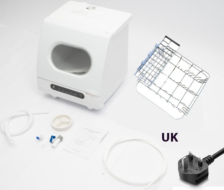 Disinfection And Drying Dishwasher Household