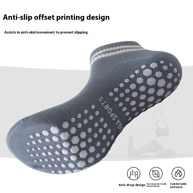 Socks Non-slip Floor Socks No Pilling Exercise Dispensing