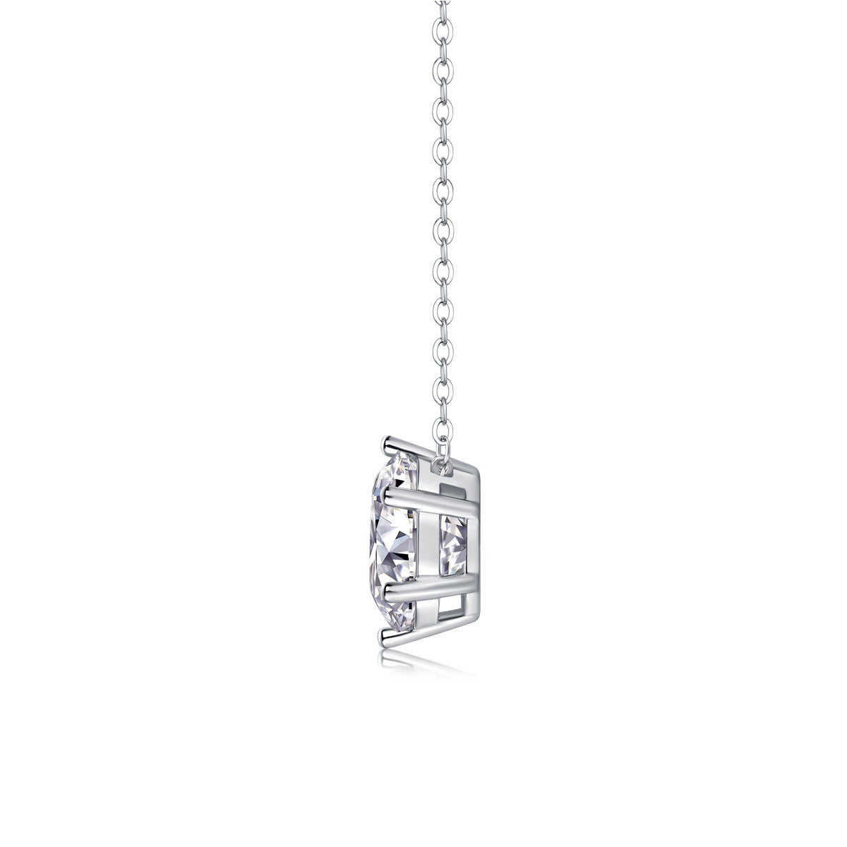 Luxury Fashion Diamond Pendant Necklace Set
