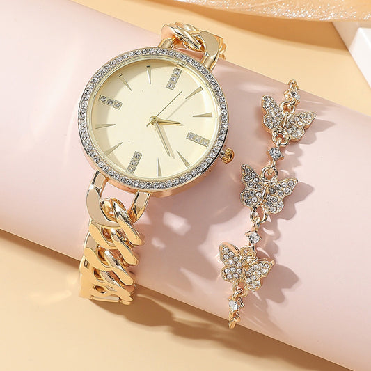 Wrist Watch Simple Thin Strap Bracelet