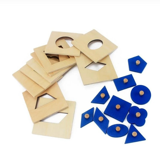 Set Geometric Figure Panel Puzzle