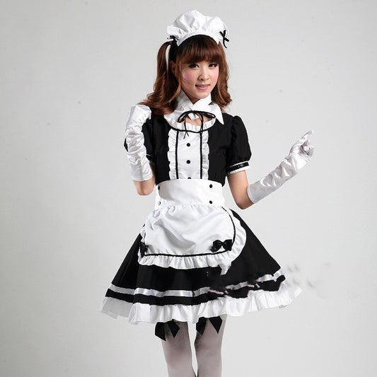 Black and white maid anime