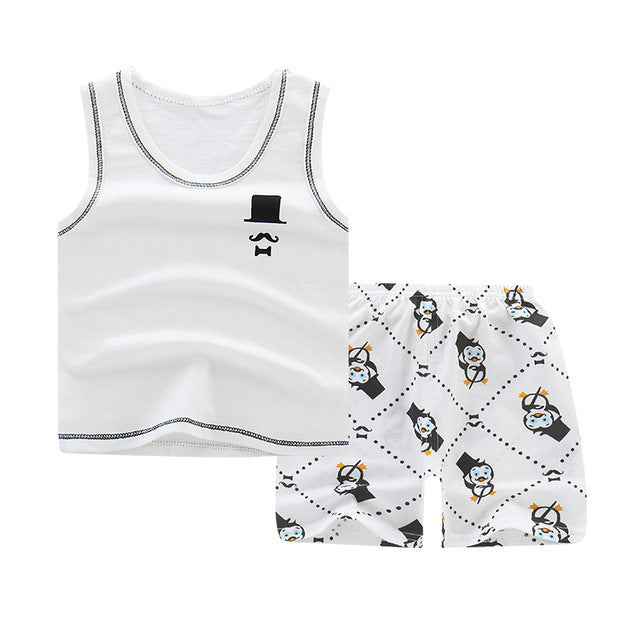 Children's cotton sleeveless