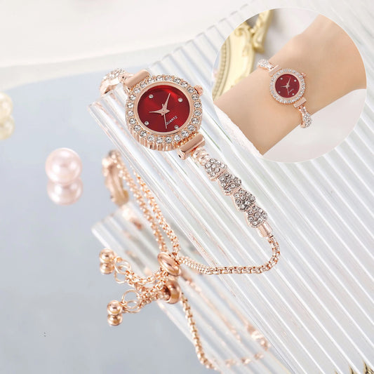 Luxury Women's Watch Gold Fine Strap