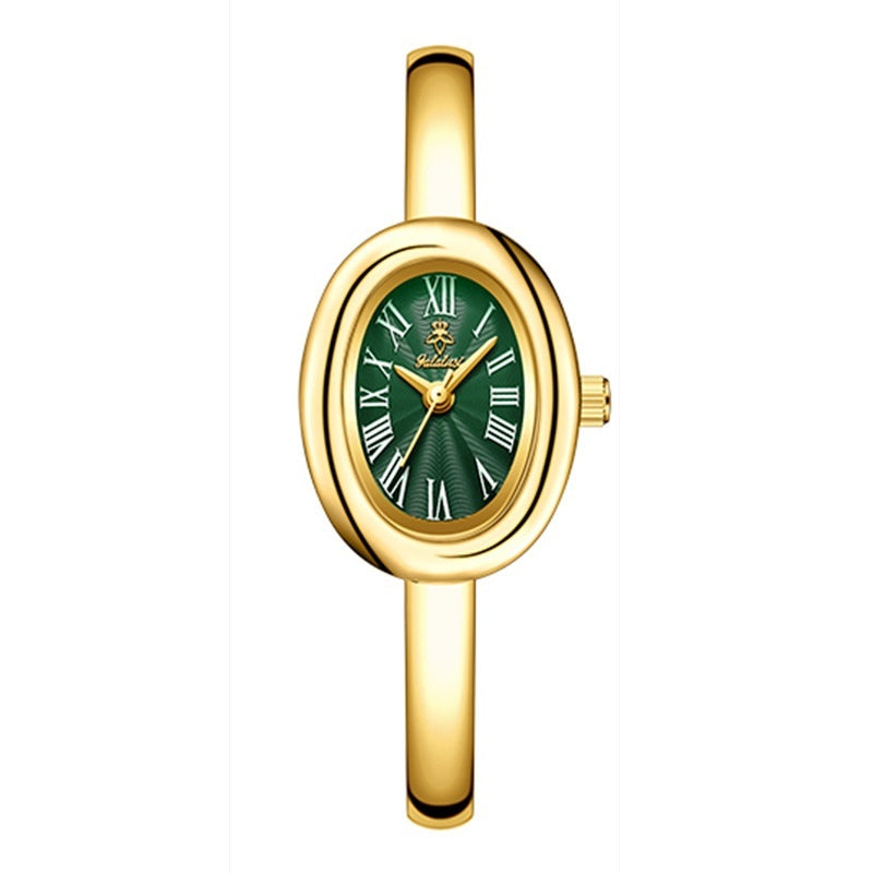 Multifunctional Oval Retro Quartz Watch