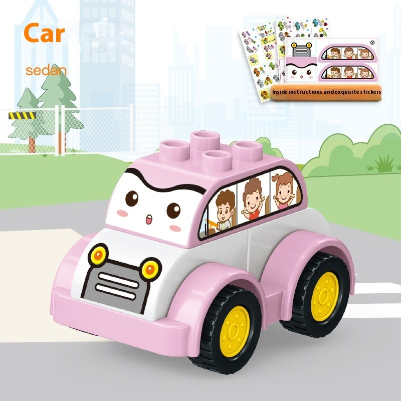 Puzzle Assembled Building Block Toys
