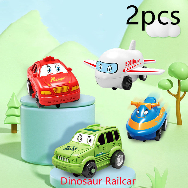 Children Puzzle Electric Car Automatic Rail City Scene Construction Education Toy Gift