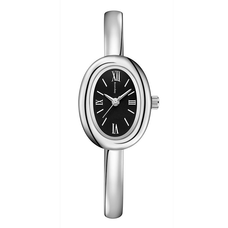 Multifunctional Oval Retro Quartz Watch