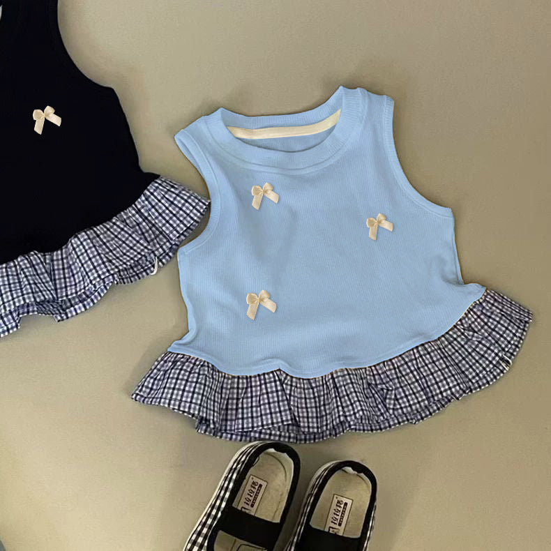 Vest Top Girls' Western Style