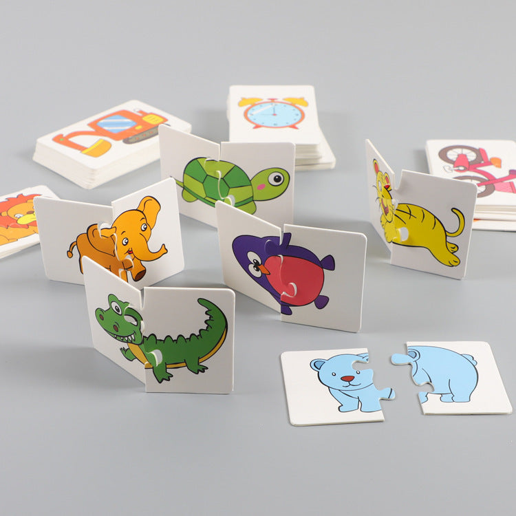 Cartoon Educational Toys Matching Puzzle