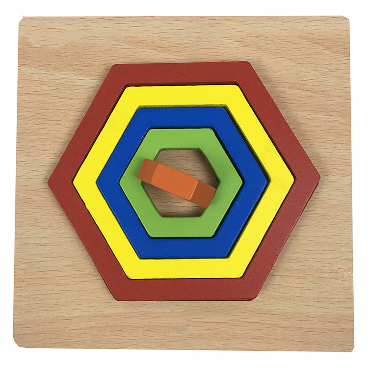 Children's Early Education Geometric Building Block