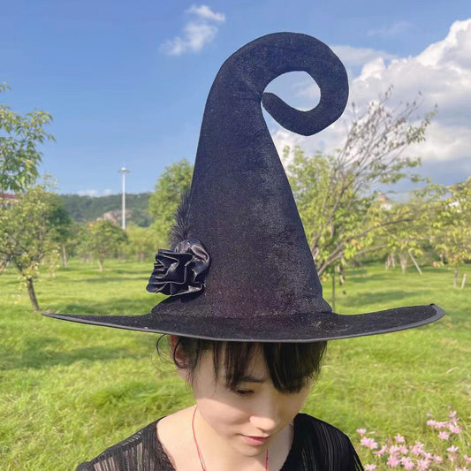 Party Cap Carnival Black Magician Hat