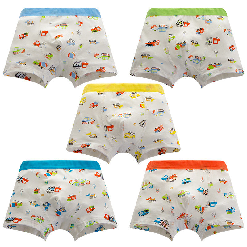 Boys Boxer Shorts Cartoon Printed