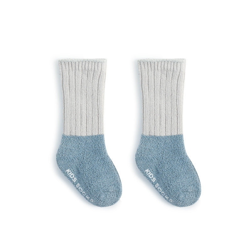 Cotton Thickened Fleece Lined Socks