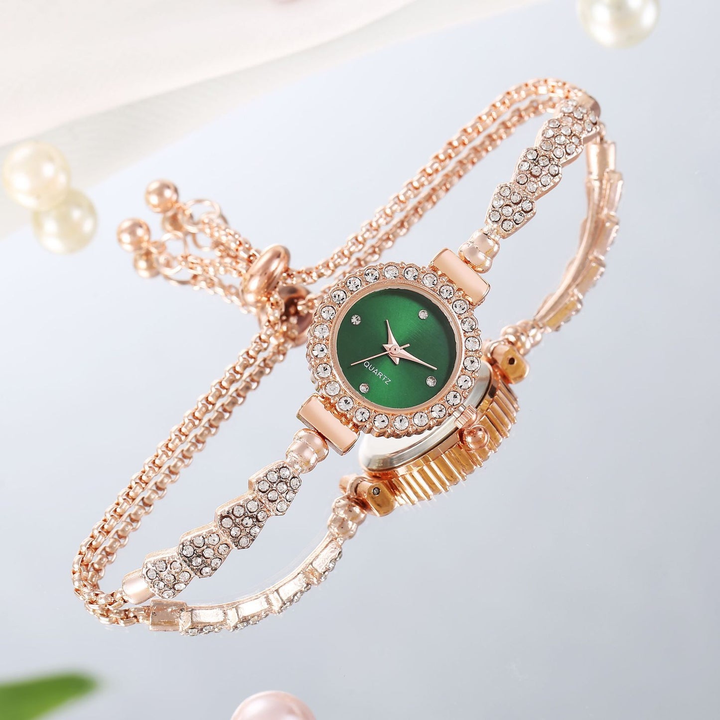 Luxury Women's Watch Gold Fine Strap