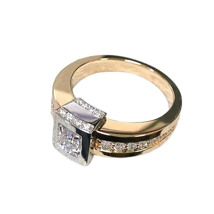Geometric Square Ring