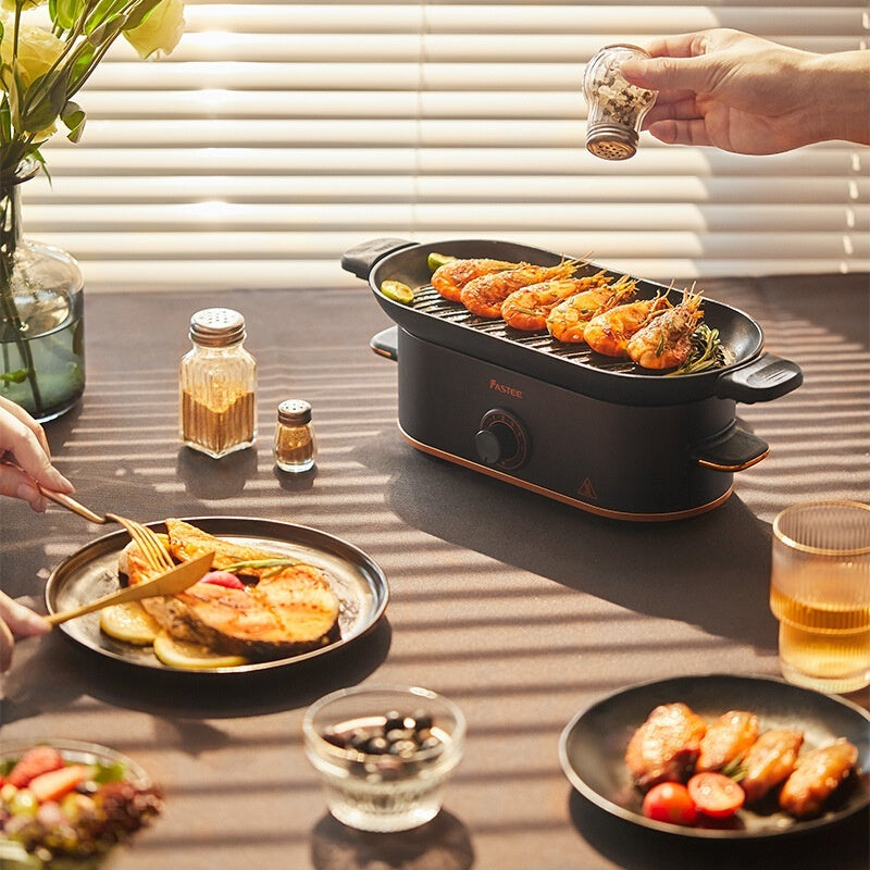 Mini Barbecue Plate Electric Grill Household