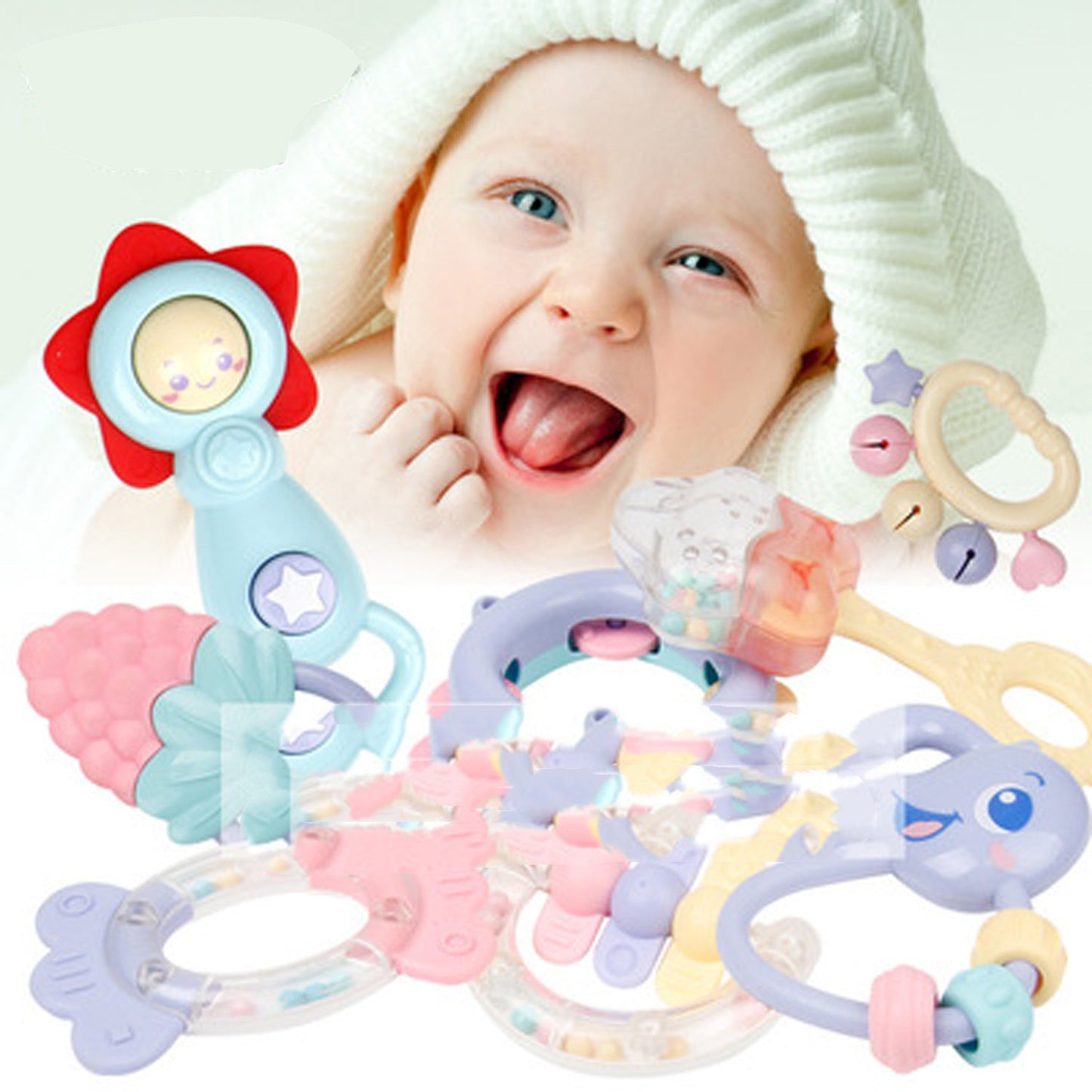 Baby Early Education Teether Toys