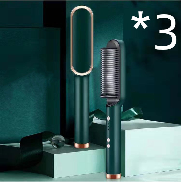 New 2 In 1 Hair Straightener Hot Comb  Dual-purpose Electric Hair Brush