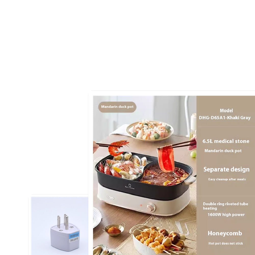 Hot Pot Electric Chafing Dish Split Multifunctional