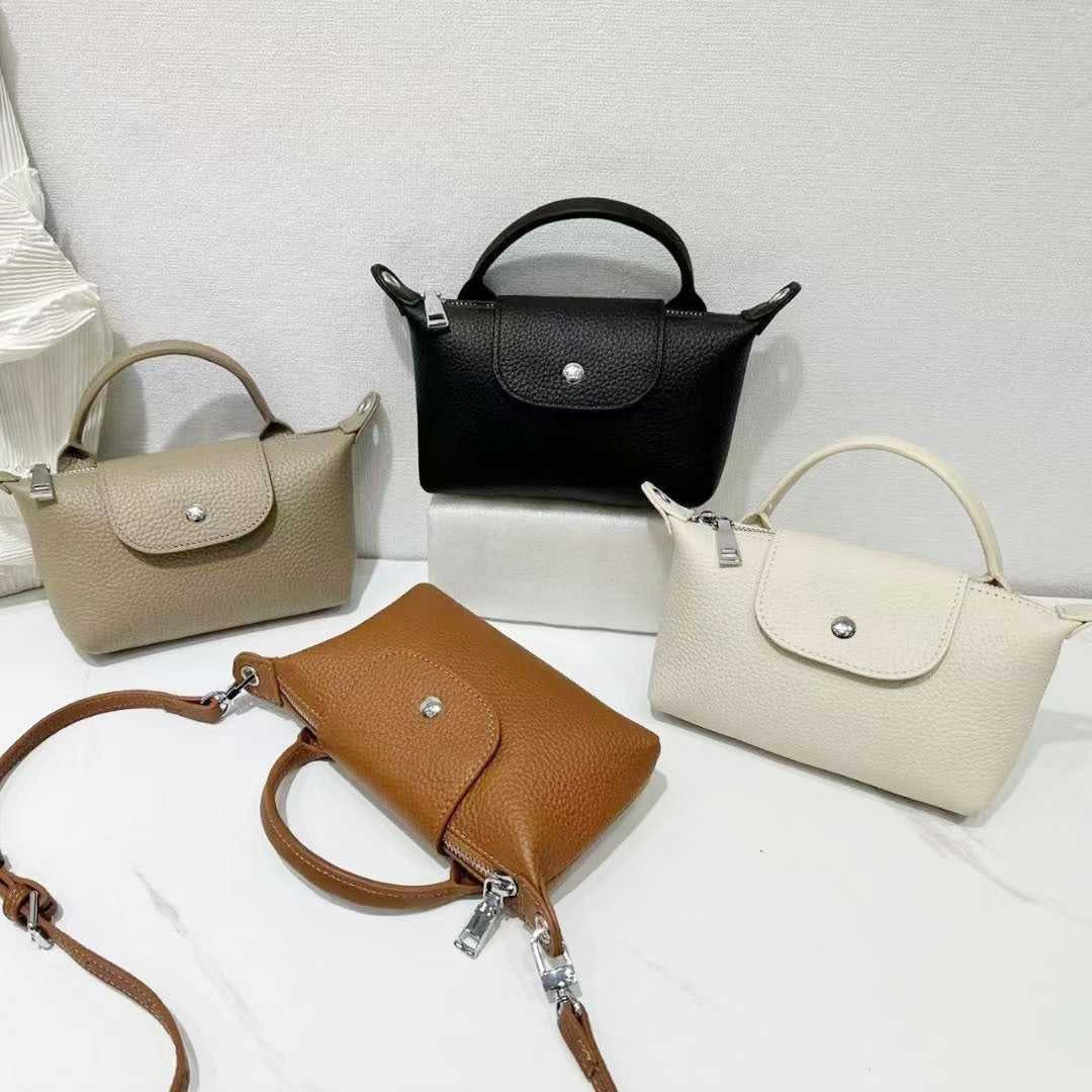 Leather Niche Crossbody Phone Bag
