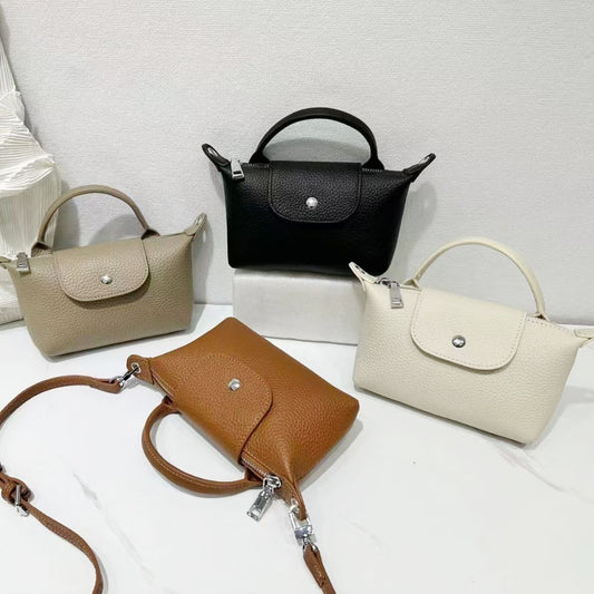 Leather Niche Crossbody Phone Bag