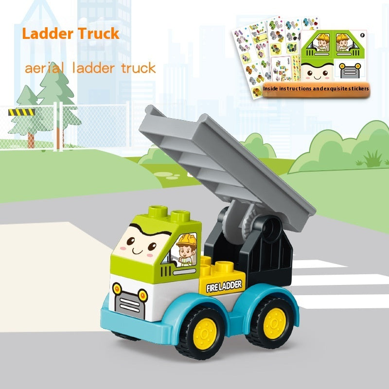 Puzzle Assembled Building Block Toys