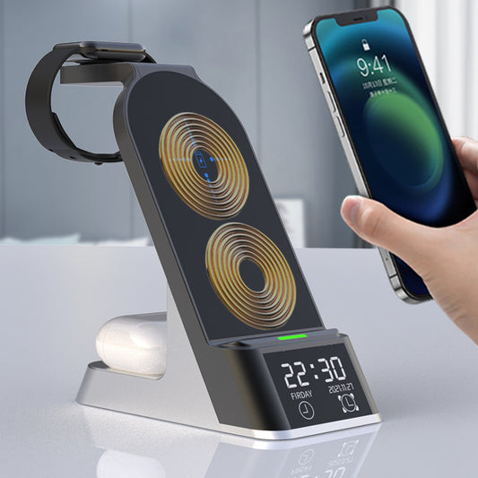 Multifunctional Wireless Charging With Alarm Clock