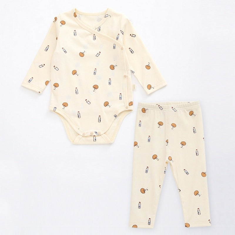 Cotton Romper Climbing Two-piece Suit