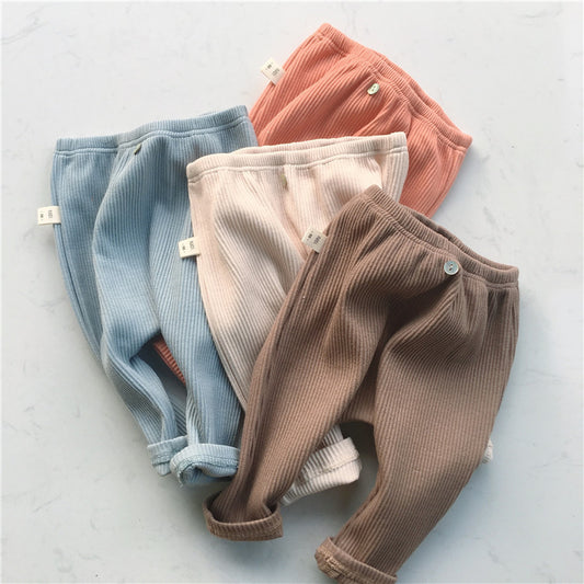 Elastic Leggings Casual Trousers