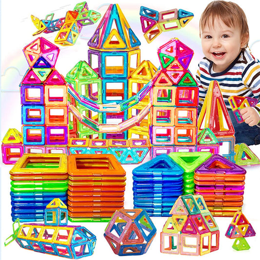 Blocks DIY Magnets Toys For Kids Set Gifts For Children