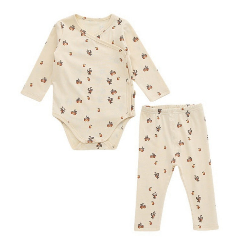 Cotton Romper Climbing Two-piece Suit