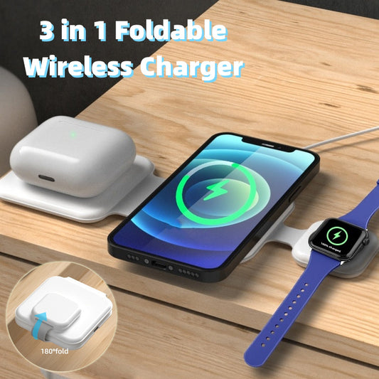 Magnetic Foldable Wireless Charger Multi-device