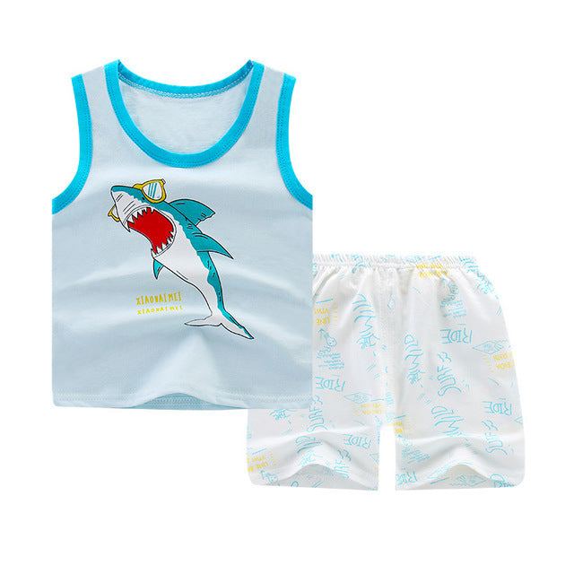 Children's cotton sleeveless