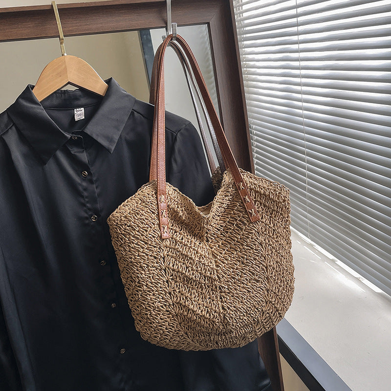Shoulder Bag Fashion Woven Tote Bag