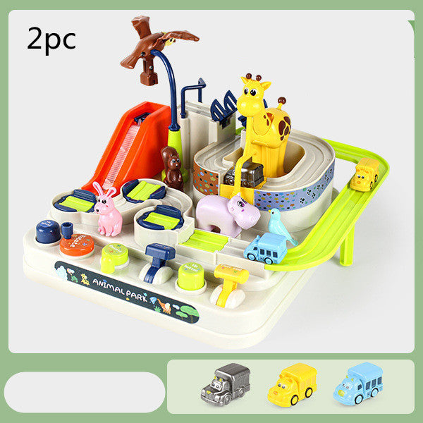 Big Adventure Parking Lot Rail Car Toy