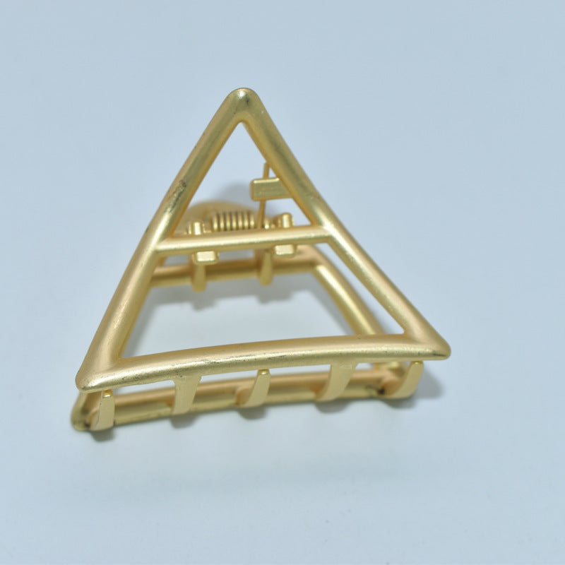 Golden hair clip