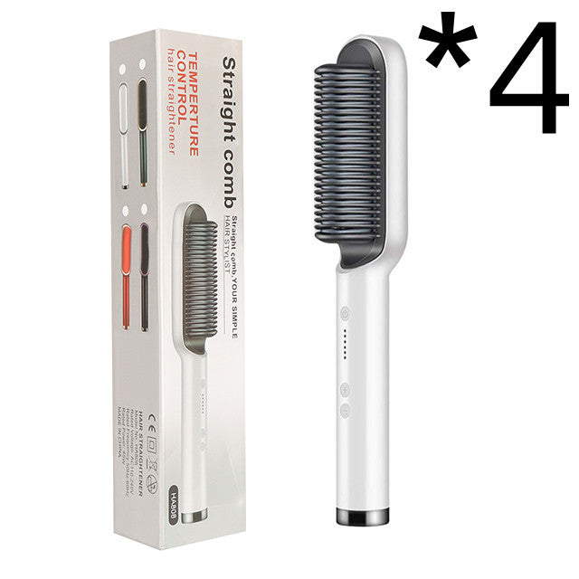 New 2 In 1 Hair Straightener Hot Comb  Dual-purpose Electric Hair Brush