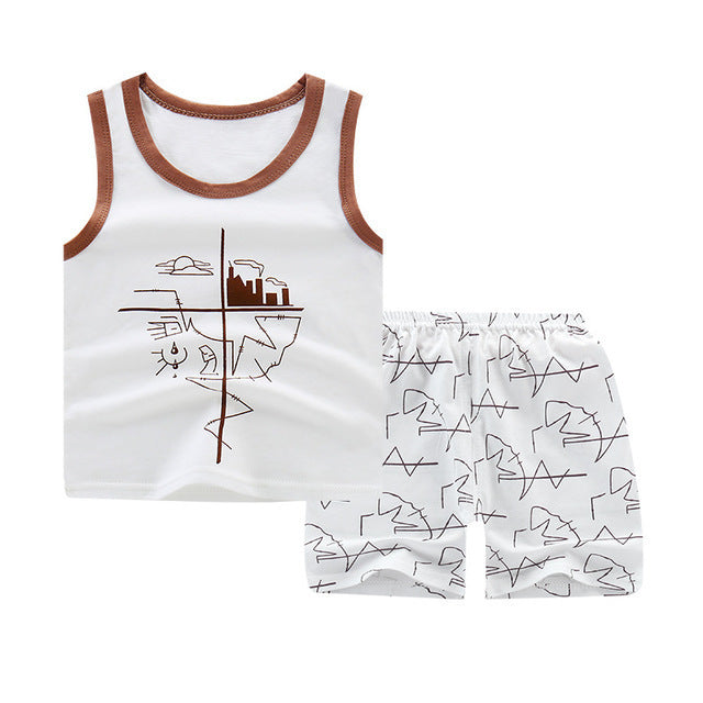 Children's cotton sleeveless