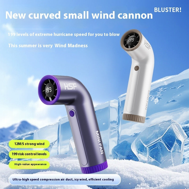 High-speed Portable Fan Rechargeable Strong Wind