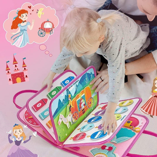 Early Childhood Educational Toys Felt Busy Board