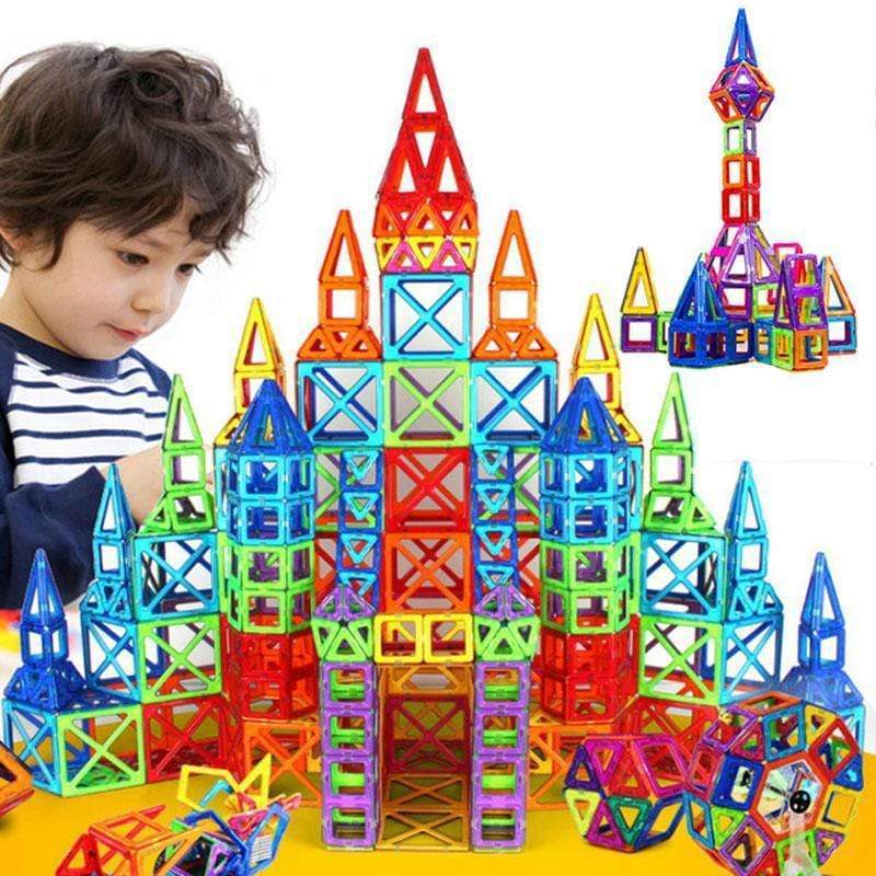 Blocks DIY Magnets Toys For Kids Set Gifts For Children
